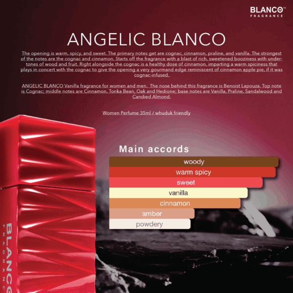 [ NEW FRAGRANCE ] ANGELIC BLANCO FRAGRANCE - Image 3